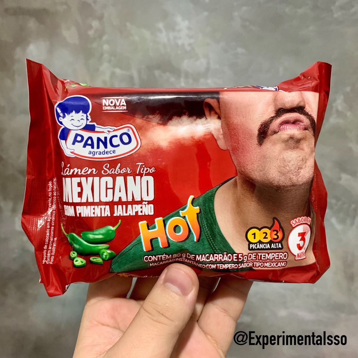 🇧🇷Panco Lámen sabor tipo Mexicano com Pimenta Jalapeño Hot